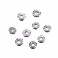 Supergross: Rostfritt stål rondeller 5 mm, ca 200 st