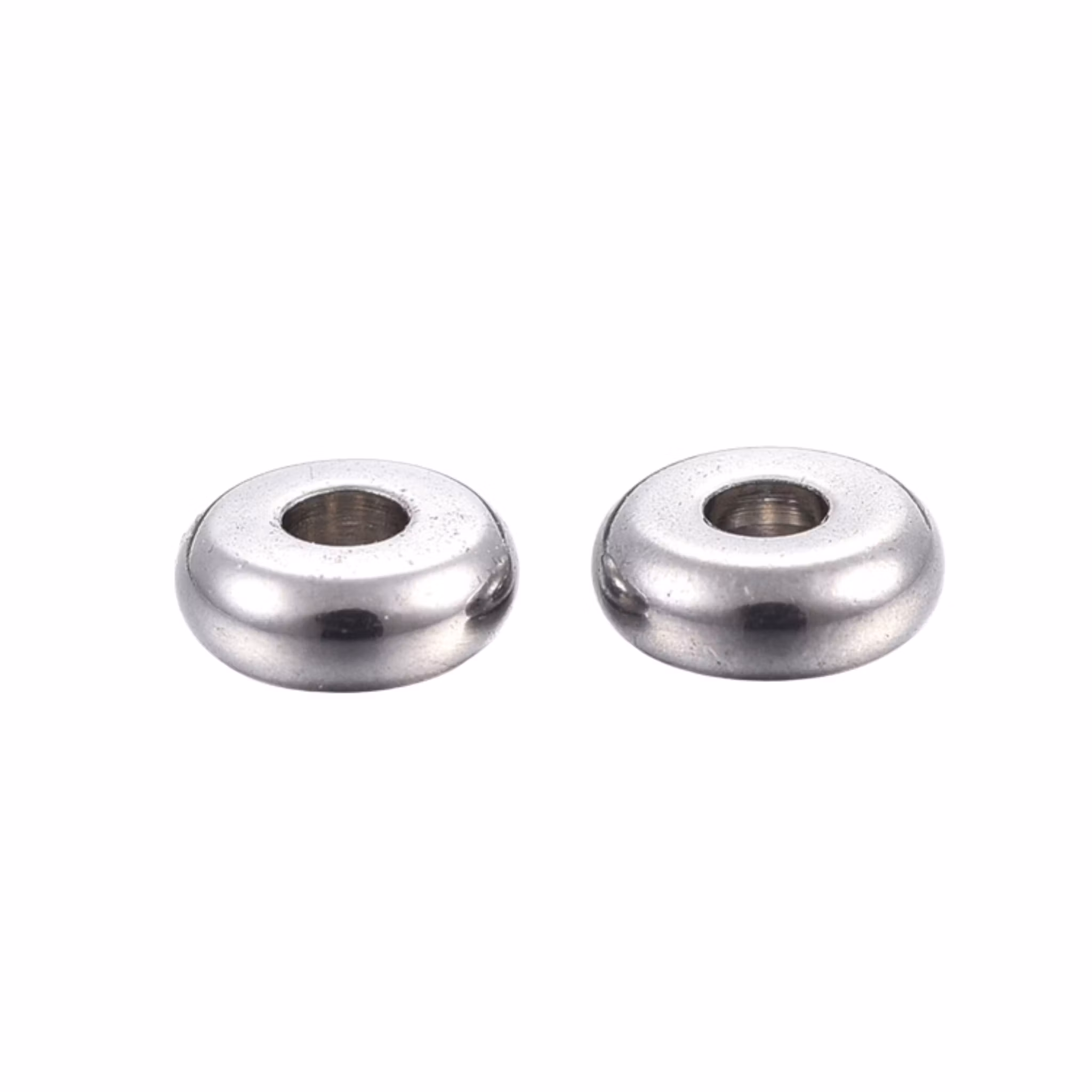 Supergross: Rostfritt stål rondeller 6 mm, ca 200 st
