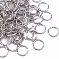 Storpack: Rostfritt stål bindringar 3 mm, ca 100 st