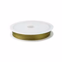 Wiretråd guld 0.45 mm, 1 rulle
