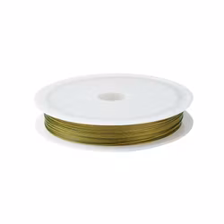 Wiretråd guld 0.45 mm, 1 rulle