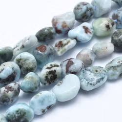 REA: Larimar nuggets 2:a sort, 1 sträng
