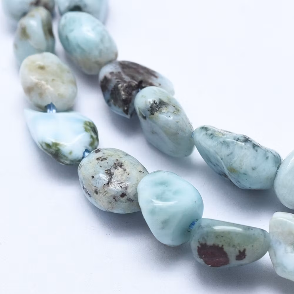 REA: Larimar nuggets 2:a sort, 1 sträng