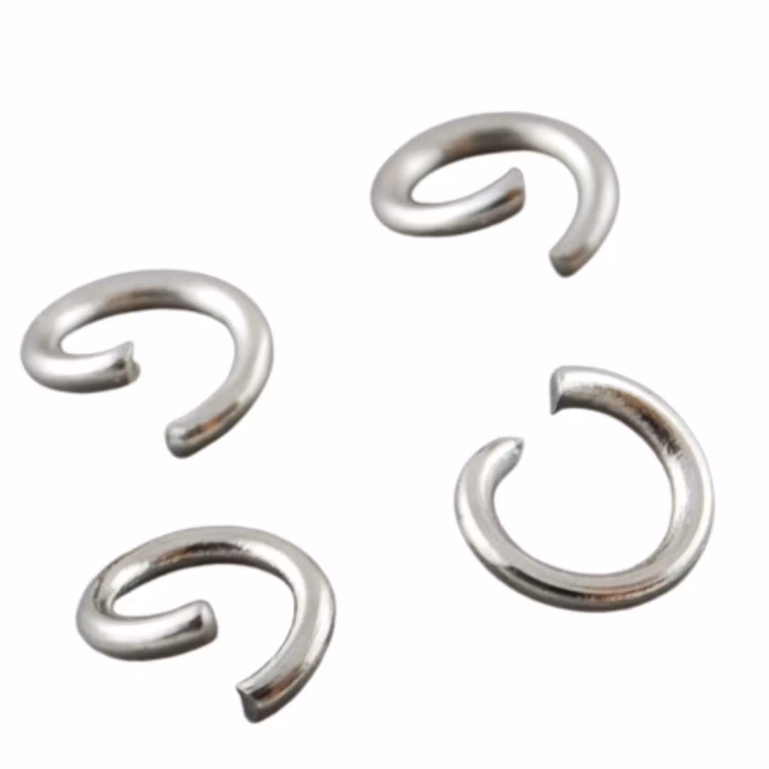 Storpack: Rostfritt stål bindringar 5x1 mm, ca 100 st