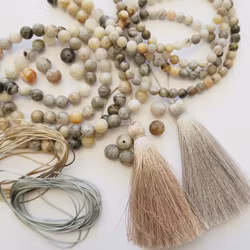 Bambu agat 8 mm, 5 strängar