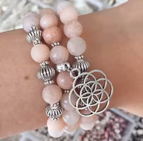 Pink Aventurine 8 mm, 5 strands