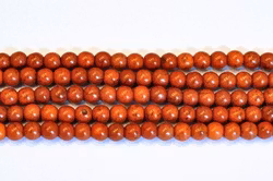 REA: Howlite ljusbruna 8 mm, 1 sträng