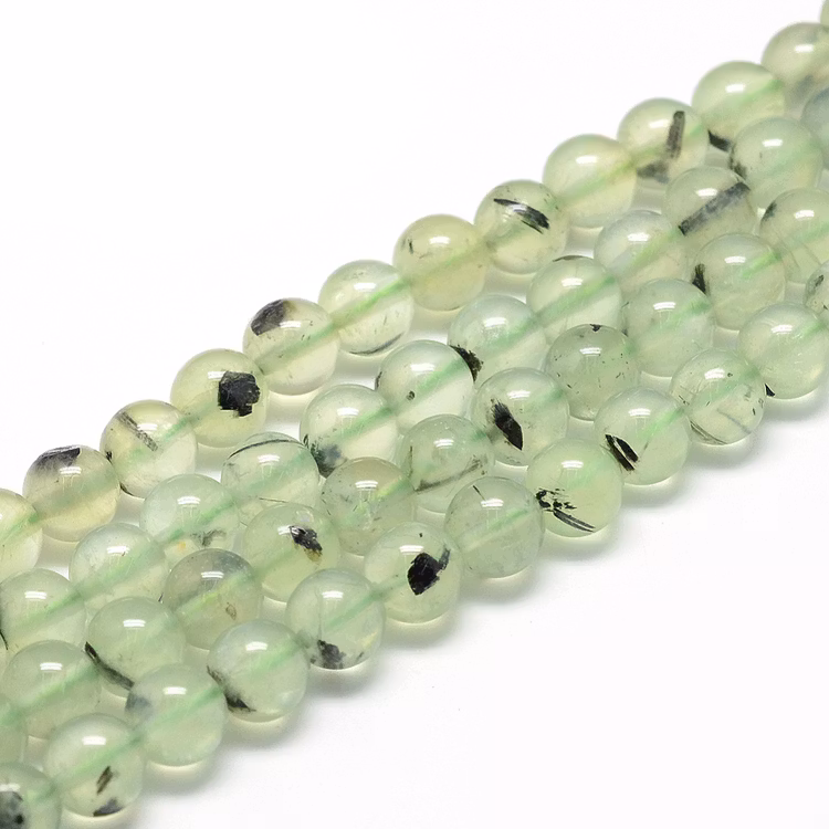 Prehnit 6 mm, 1 sträng