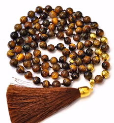 Tigeröga 8 mm, 5 strängar