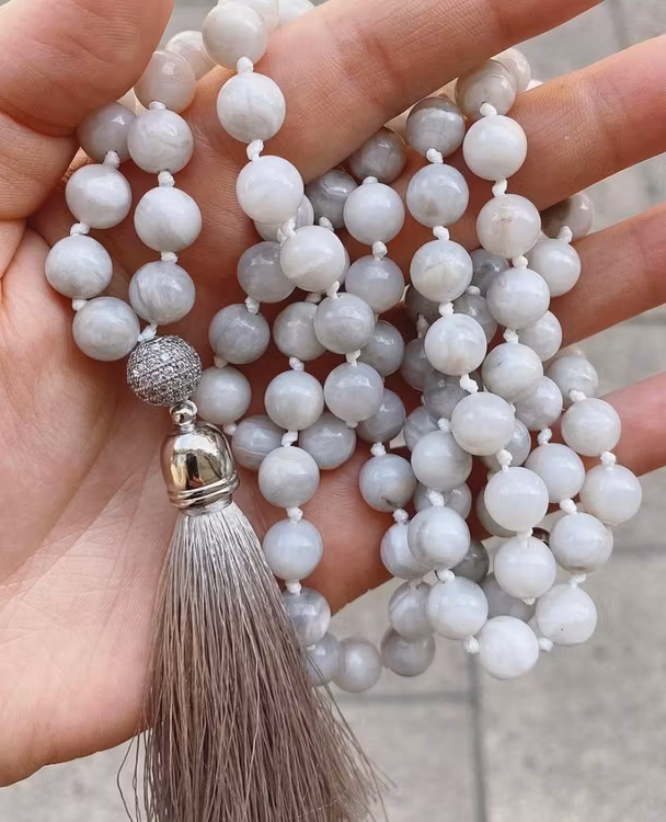 Handgjord silkestofs gråbeige, 1 st