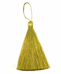 REA: Handgjord silkestofs oliv, 1 st