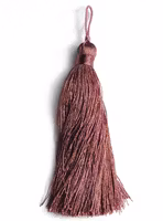 Nylontofs 105 mm mörk plommon, 1 st