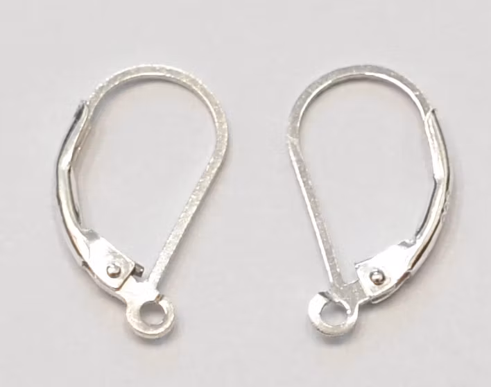 Sterling silver brisyrer, 1 par