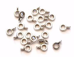 Antikfärgade hangers smala, 50 st