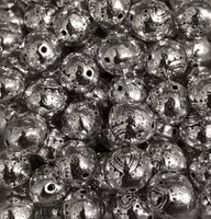 Antikfärgad pärla med hjärtan 10 mm, 10 st