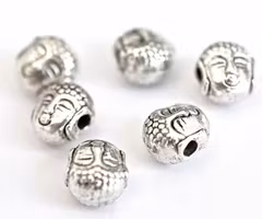 Antikfärgad buddha mini, ca 50 st