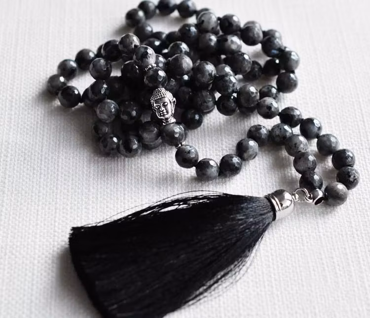 Antikfärgad Buddha mönstrad, 10 st