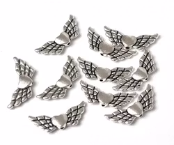 REA: Antikfärgade änglavingar med hjärta, ca 100 st