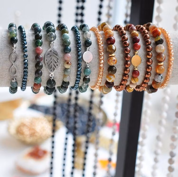 Rostfritt stål connector löv, 1 st