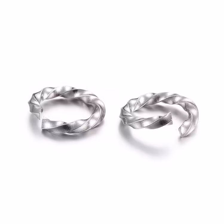 Rostfritt stål twistad bindring 8 mm, 1 st