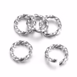 Rostfritt stål twistad bindring 8 mm, 1 st