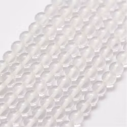 Bergkristall 2 mm, 1 sträng