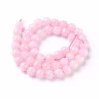 Rosenkvarts 6 mm, 5 strängar