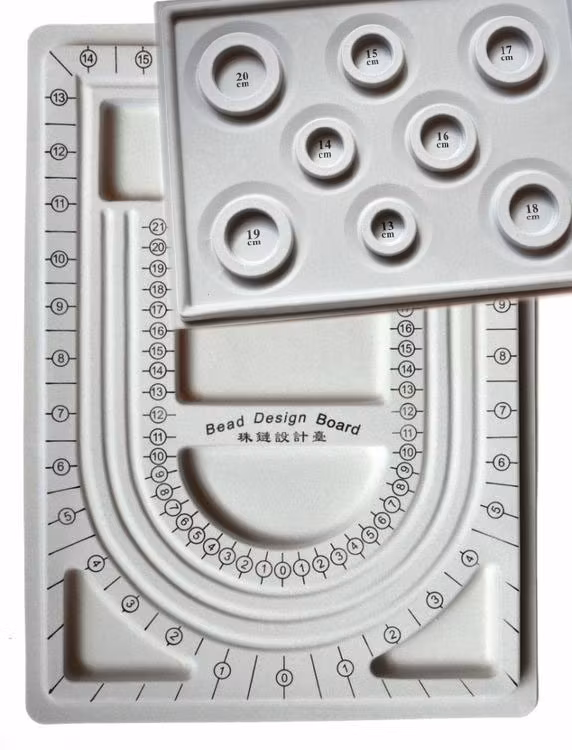 Bead board grå & armbandsbricka