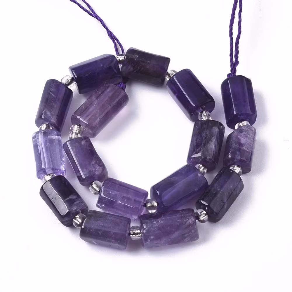 Ametist liten cylinder, 1 st