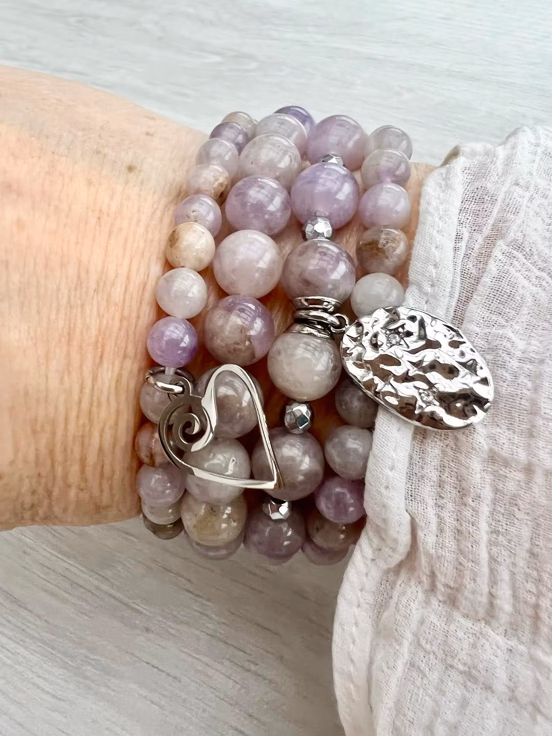 Rostfritt stål berlock sirligt hjärta, 1 st