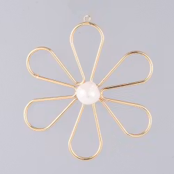 Guldfärgat hänge blomma med sötvatten, 1 st