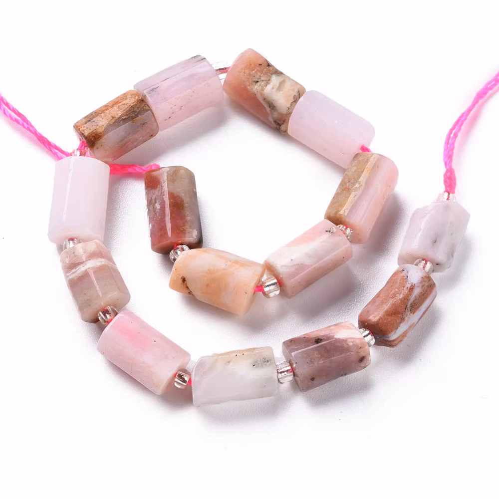 Rosa opal cylinder, 1 st