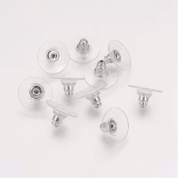 REA: Ear nuts platta antik, ca 10 st
