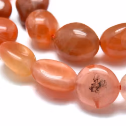 Karneol multi nuggets, 1 sträng