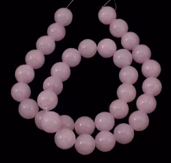 Jade 4 mm ljuslila, 1 sträng