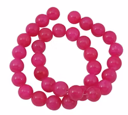 Jade 4 mm cerise, 5 strängar