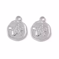 Rostfritt stål rund sjöstjärna, 1 st