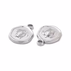 Rostfritt stål rund sköldpadda, 1 st