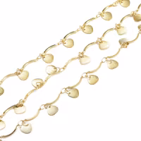 REA: Guldfärgad kedja snäckor, 1 m