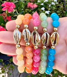 REA: Guldfärgade snäckor, 10 st