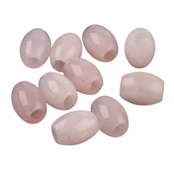 Rosenkvarts stor cylinder, 1 st