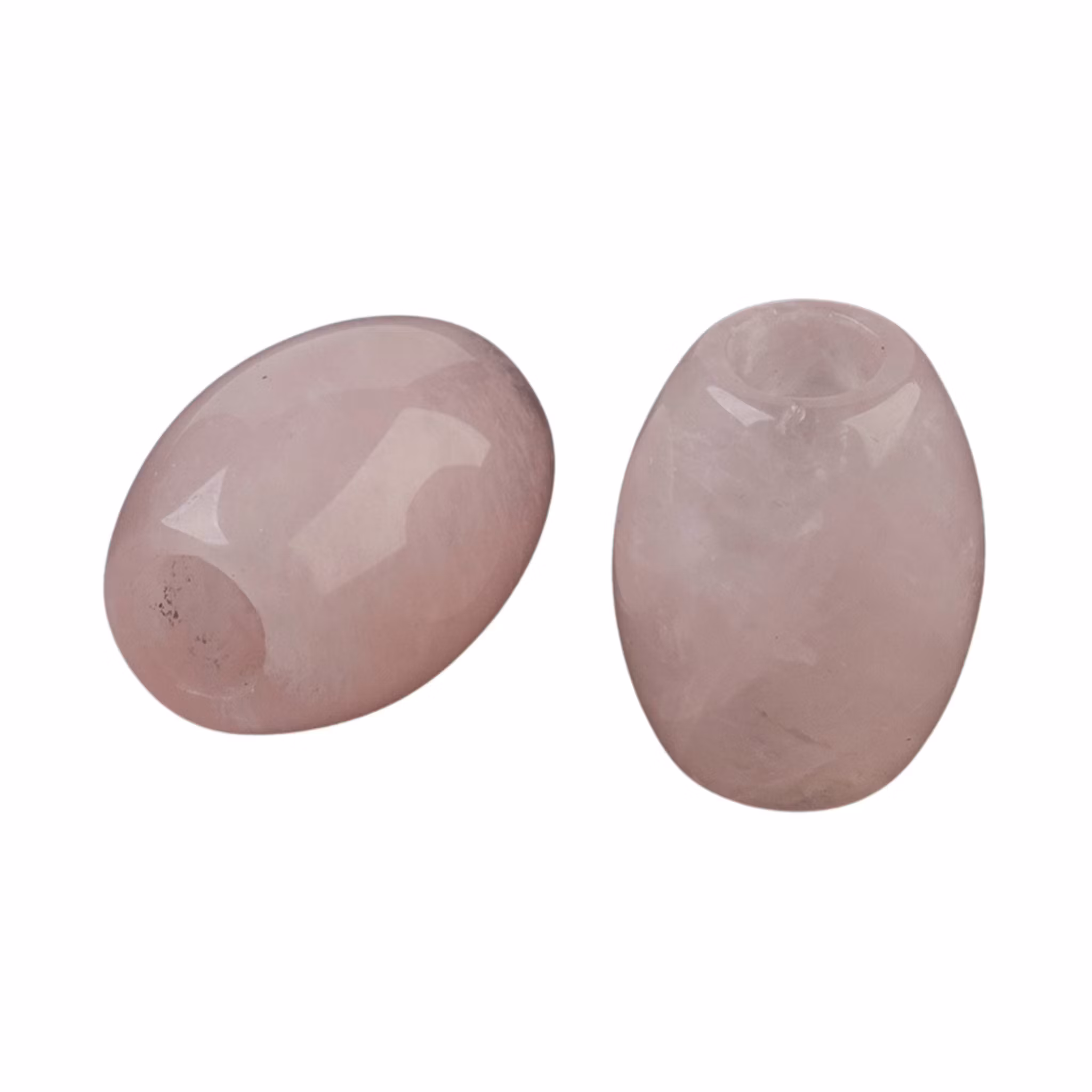 Rosenkvarts stor cylinder, 1 st