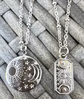 Rostfritt stål kedja 2 mm med kulor och klolås 45 cm, 1 st