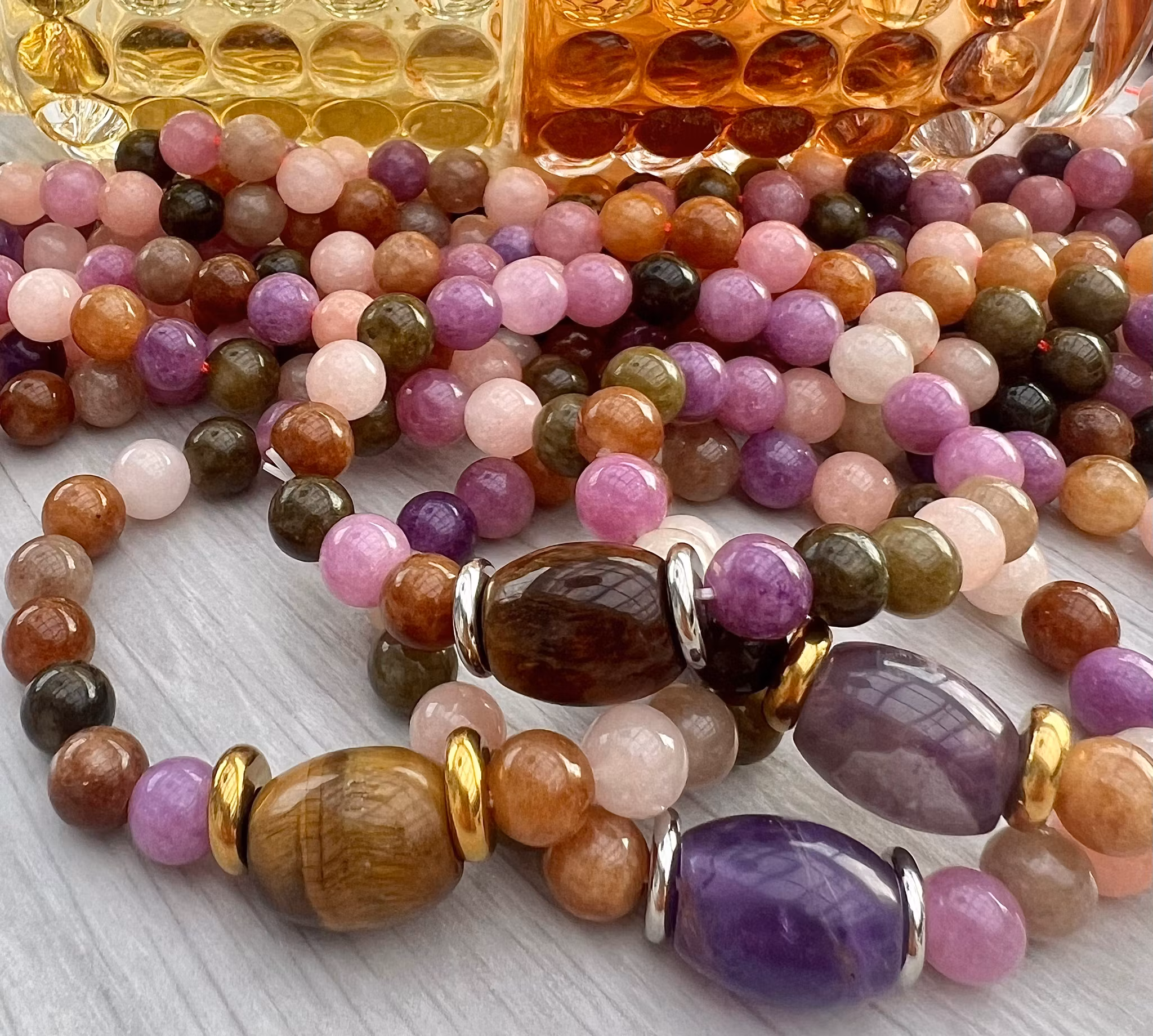 Tigeröga stor cylinder, 1 st