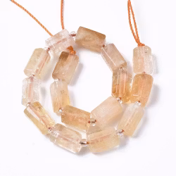 Citrin liten ljus cylinder, 1 st