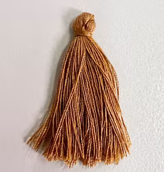 Bomullstofs brun, 10 st