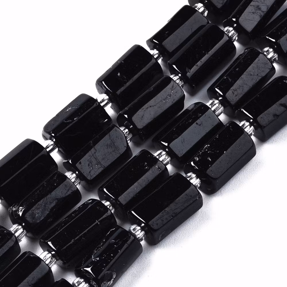 Svart turmalin liten cylinder, 1 st