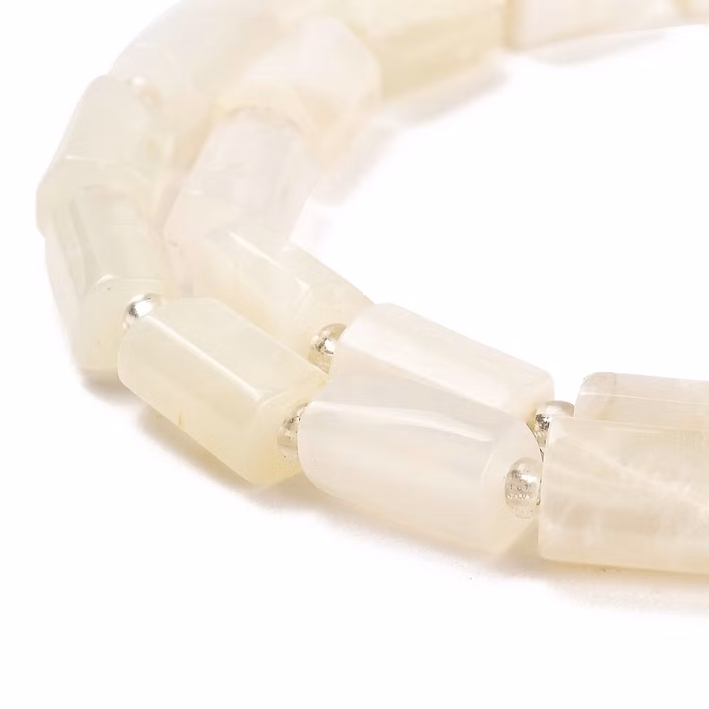 Månsten vit liten cylinder, 1 st