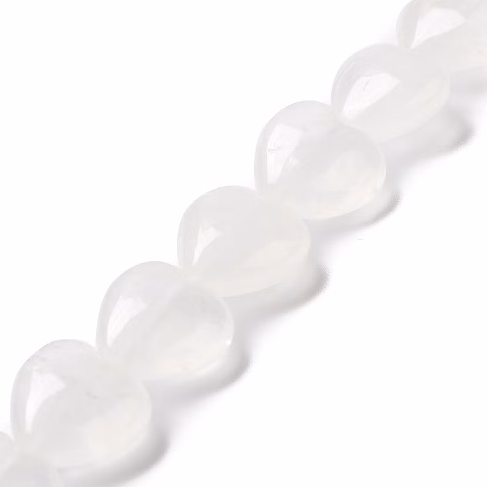 Bergkristall hjärta 15 mm, 1 st