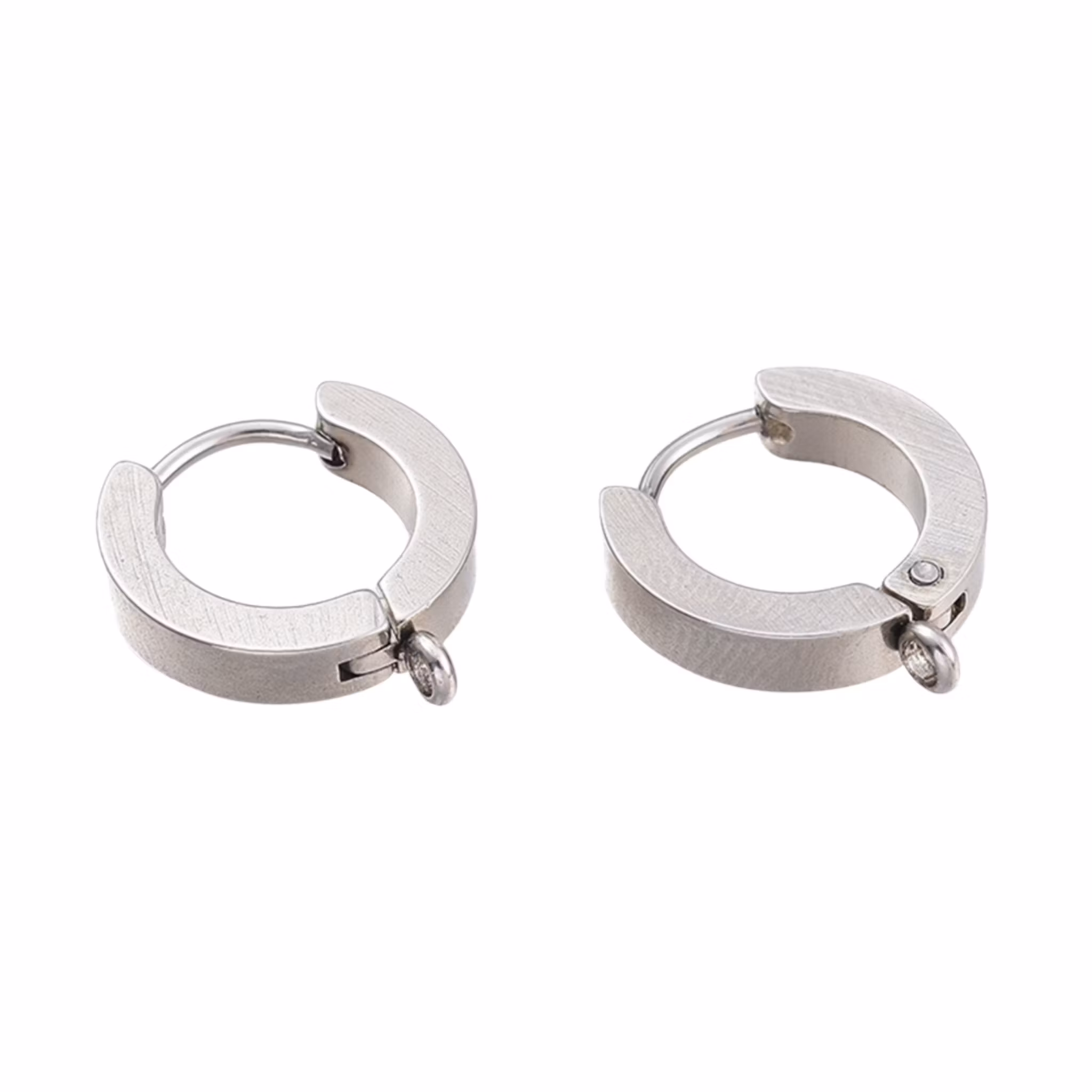 Kirurgiskt stål breda brisyrer, 1 par